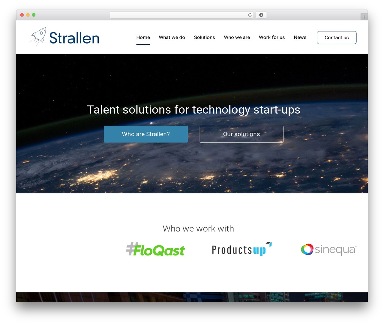 Best WordPress theme Strallen Theme - strallen.com