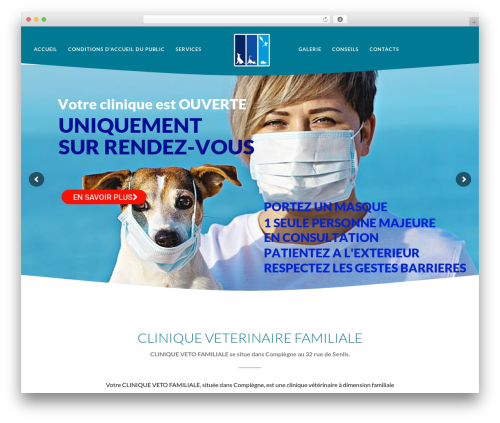 EXO Theme WordPress theme - clinique-veto-familiale.fr
