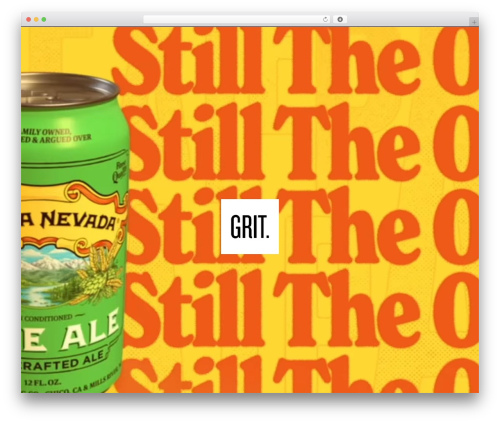 GRIT WordPress theme - madewithgrit.com
