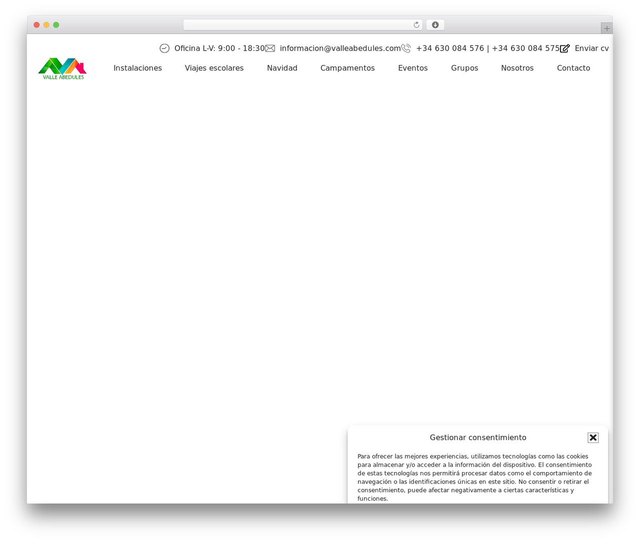Theme WordPress Hello Elementor - albergue-valle.com