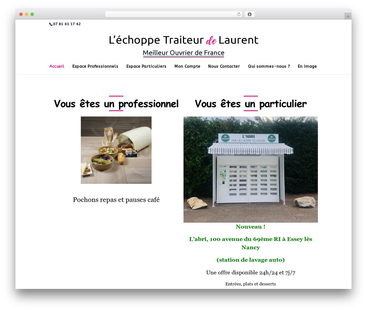 WordPress theme Divi - lechoppe-traiteur.com WordPress theme Divi - lechoppe-traiteur.com
