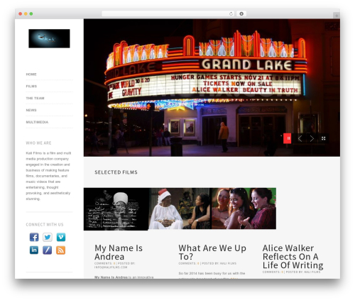 WordPress theme Raw - kalifilms.com