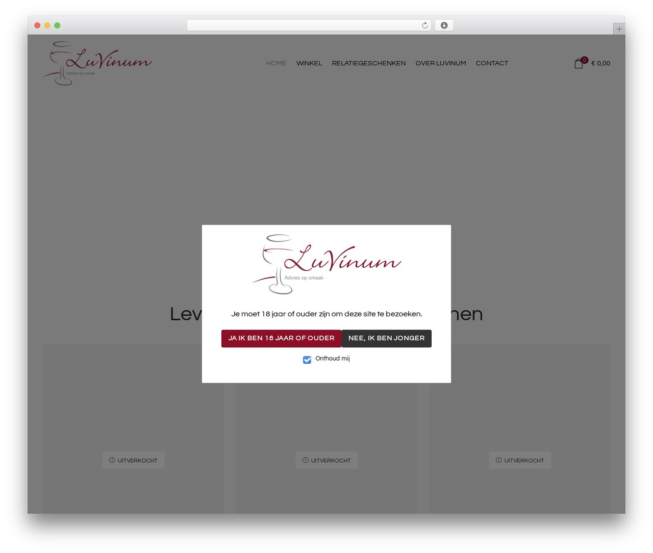 XStore WordPress theme - luvinum.nl