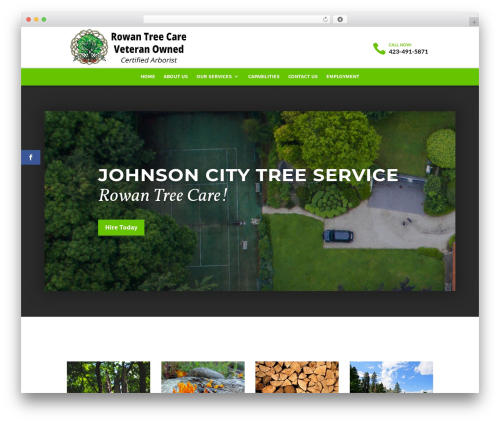 Divi WordPress theme - rowantreecare.com