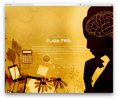 Kleanity WordPress theme - flashfwd.se