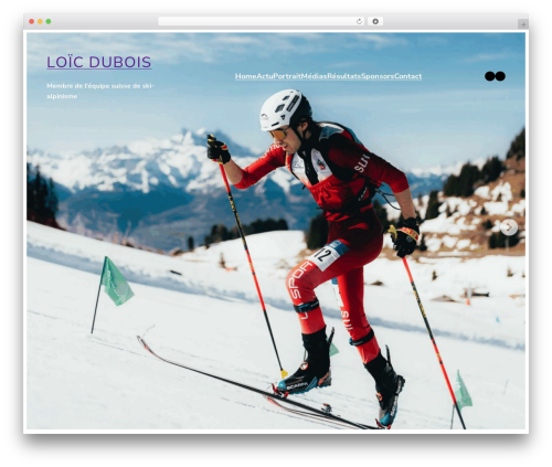 Ona WordPress theme - loicdubois.ch