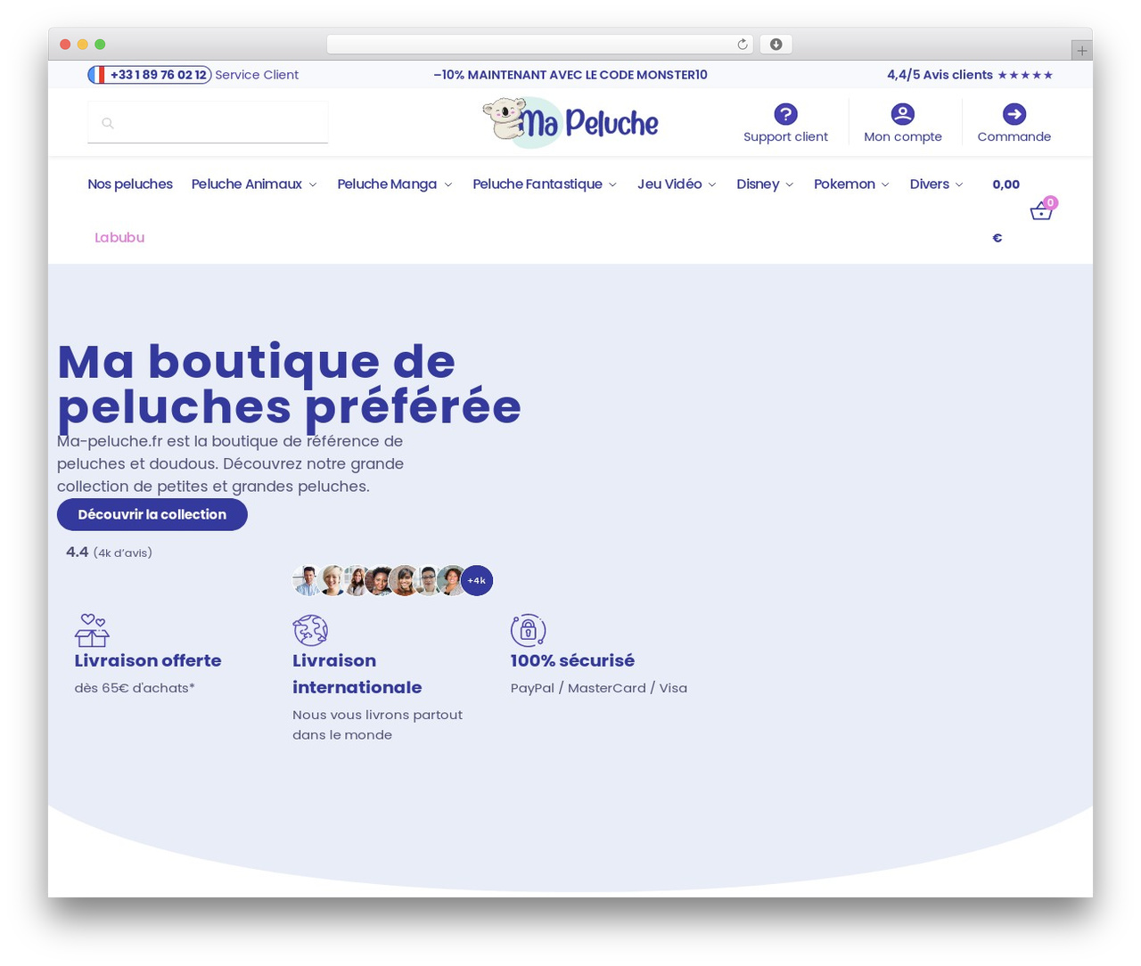 Shoptimizer Child Theme WordPress store theme - www.ma-peluche.fr