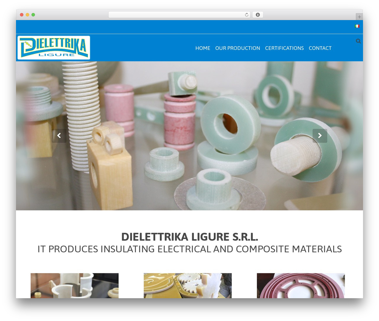 Theme WordPress cherry - dielettrika.it