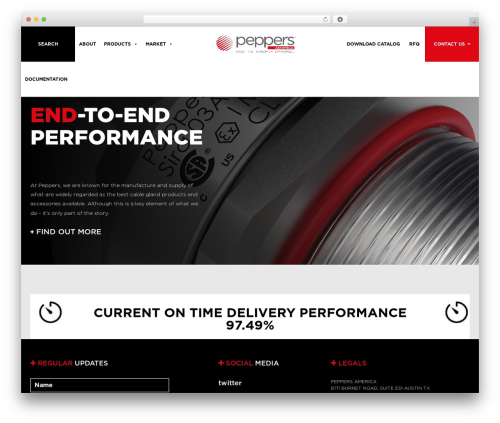 Gravity forms WordPress plugin - peppersamerica.com