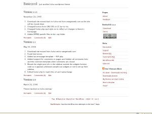 WordPress theme Custom Basic2Col WordPress theme Custom Basic2Col
