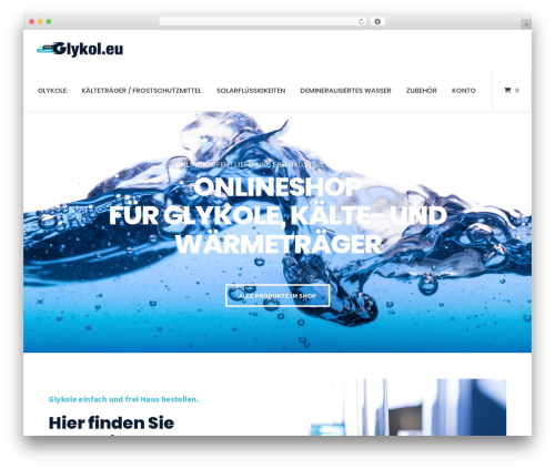 Woocommerce german market light WordPress plugin - glykol.eu