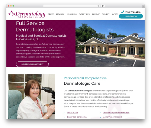 WordPress theme Defaulto - mydermatologyassociates.com