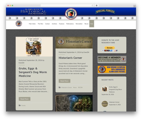 Portfolio gallery WordPress plugin - alamoscouts.org