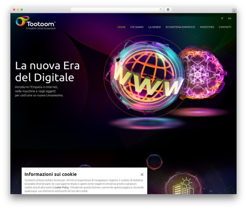 WordPress theme Tootoom - tootoom.com