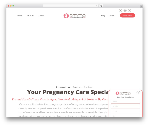 Yolo Sofani best WordPress theme - ommahealth.com