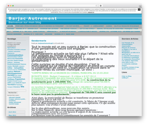 Andreas WordPress theme - barjacautrementorgfr.unblog.fr