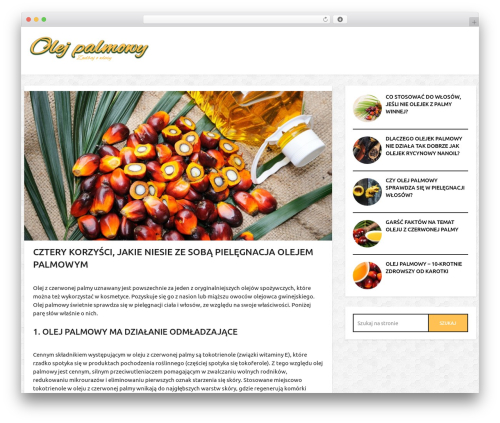 AppTheme WordPress theme - olej-palmowy.pl