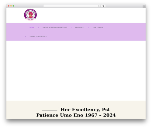 Beacon WordPress theme - patienceumoeno.com