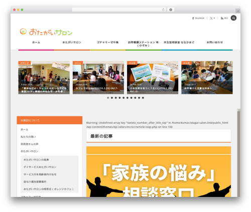 COLORS by DigiPress WP theme - otagai-salon.link