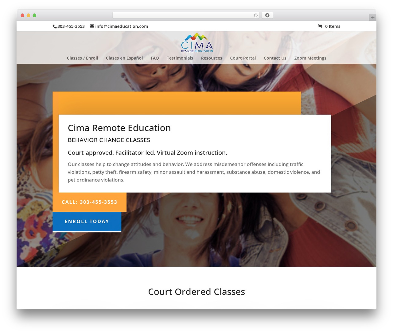 Divi WordPress theme - cimaeducation.com