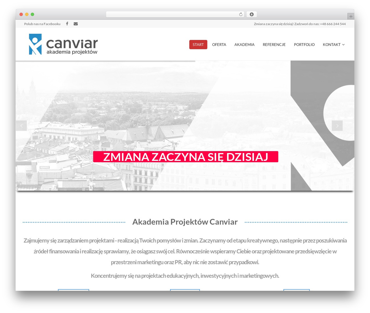 MX WordPress theme design - canviar.pl