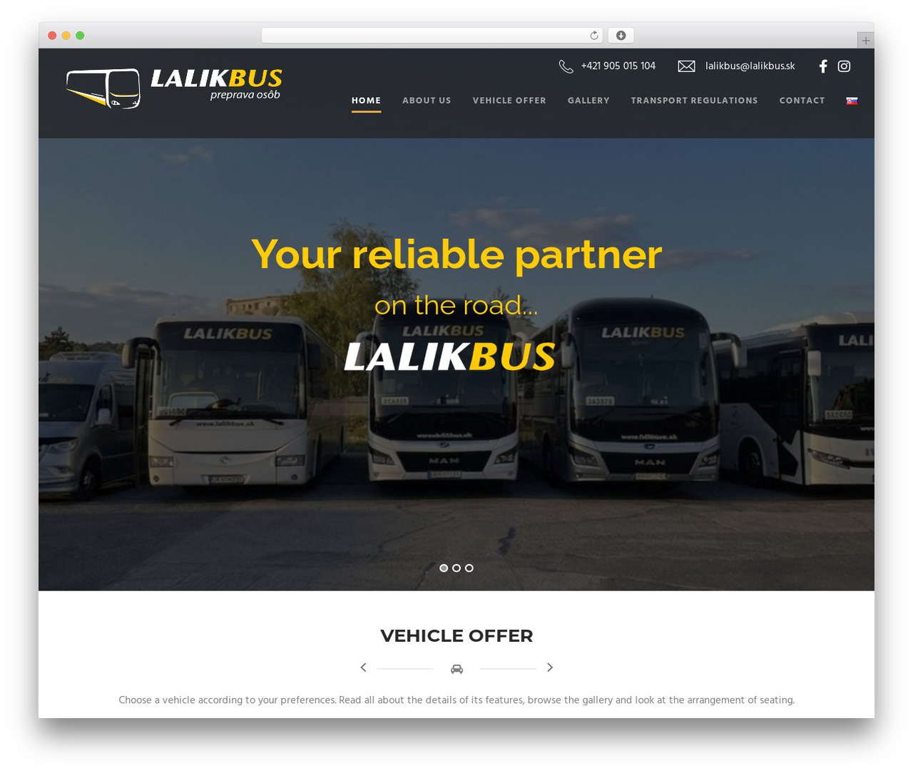 Theme WordPress LimoKing - lalikbus.sk