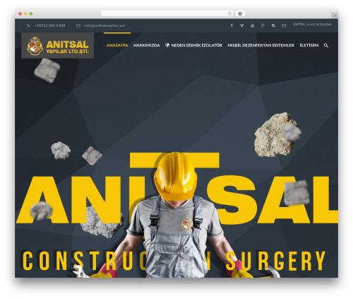 Webuild WordPress theme - anitsalyapilar.com