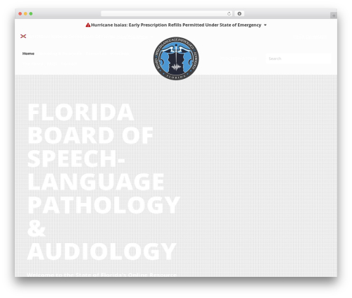 WordPress theme Betheme - floridasspeechaudiology.gov