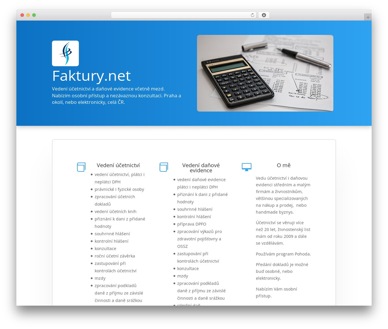 WordPress theme Divi Child od WPlama - faktury.net