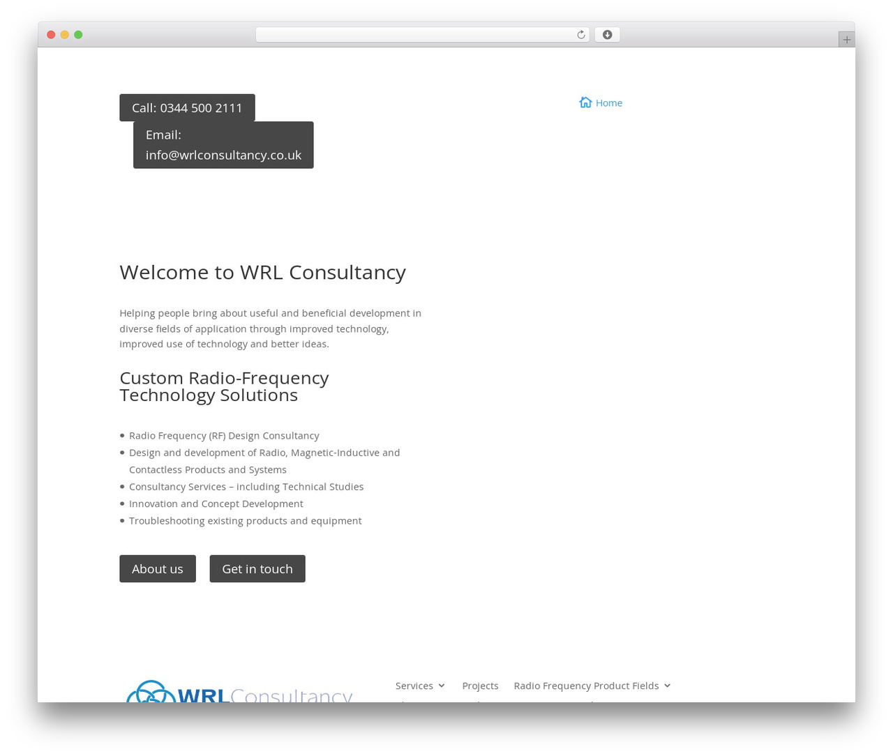 WordPress theme Divi - wrlconsultancy.co.uk