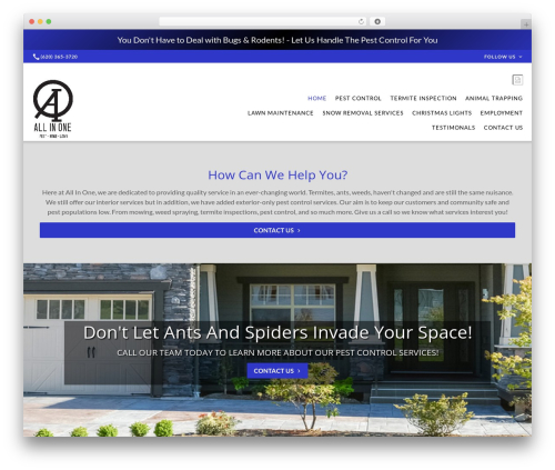 Beacon Theme WordPress website theme - allinonepestks.com