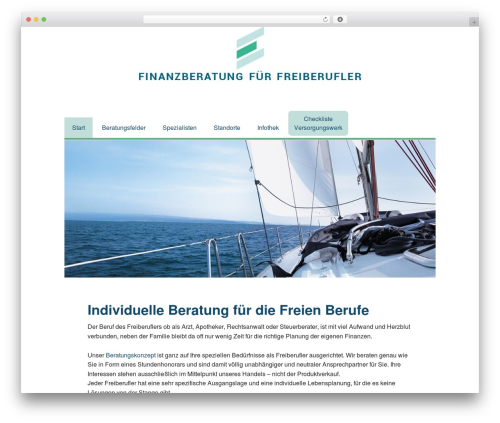 Executive Pro Theme WP theme - finanzberatung-fuer-freiberufler.de