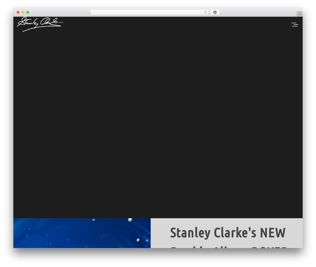 Firemaster Child WordPress theme - stanleyclarke.com Firemaster Child WordPress theme - stanleyclarke.com