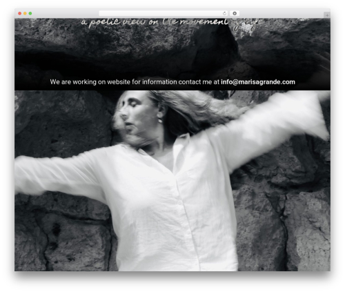 Hello Elementor theme WordPress - marisagrande.com
