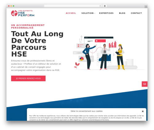 HSE Perform WordPress theme - hse-perform.com