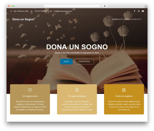 Siteleads WordPress plugin - donaunsogno.com