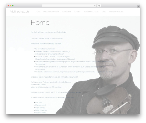 Fast smooth scroll WordPress plugin - violinschule.ch
