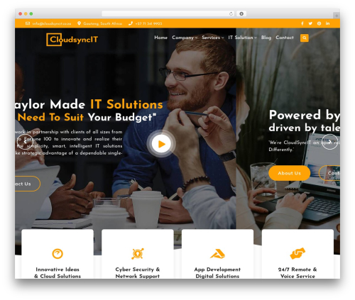 Techno best WordPress theme - cloudsyncit.abdullahalhasan.com