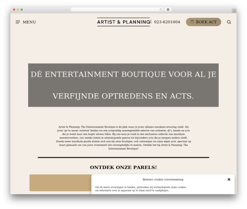 Facetwp submit WordPress plugin - artistenplanning.nl