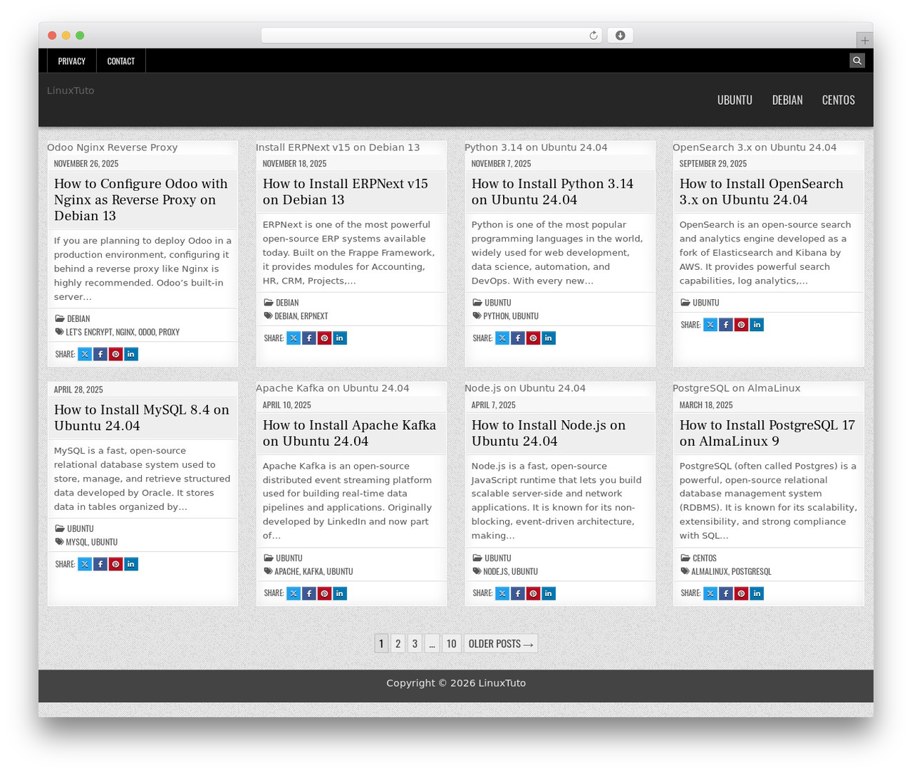 Theme WordPress GridHot - www.linuxtuto.com Theme WordPress GridHot - www.linuxtuto.com