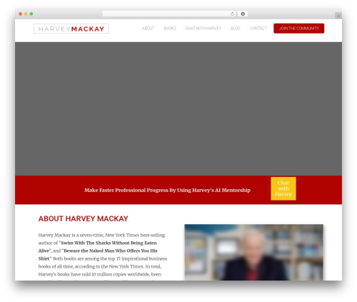 Thrive Theme Builder top WordPress theme - harveymackay.com