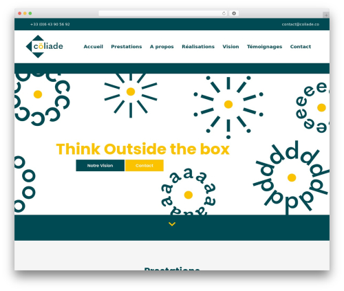 UnfinityPlus theme WordPress - coliade.co