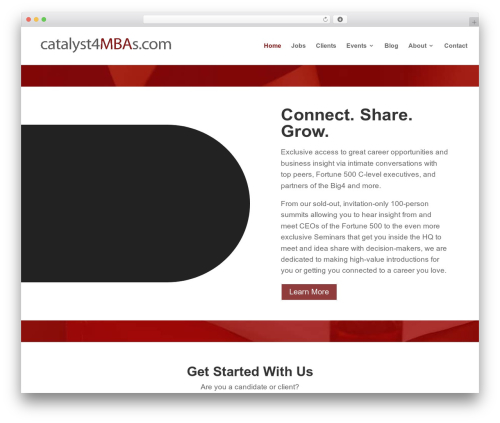Divi testimonial slider WordPress plugin - catalyst4mbas.com