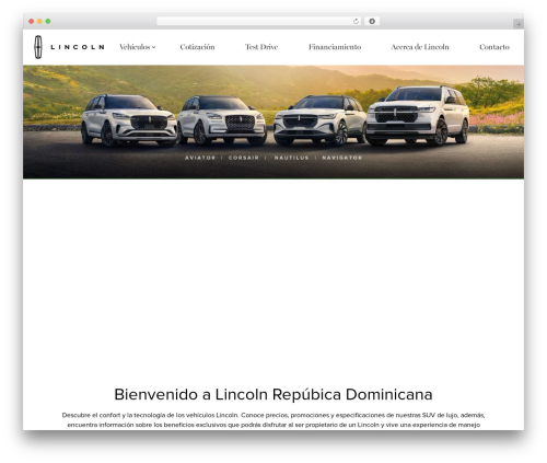WordPress theme KT Theme - lincoln.com.do