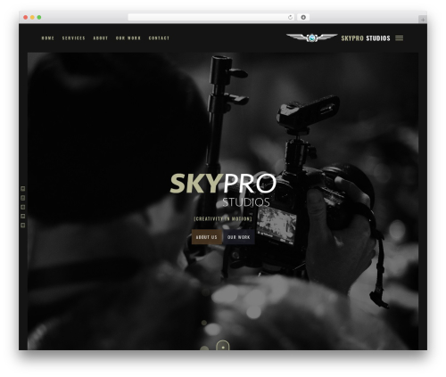 WordPress theme Layers - skyprostudios.com