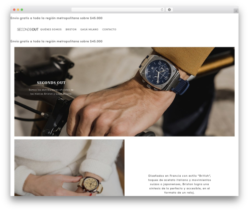 WordPress theme The HTML5 Reset Theme - secondsout.cl