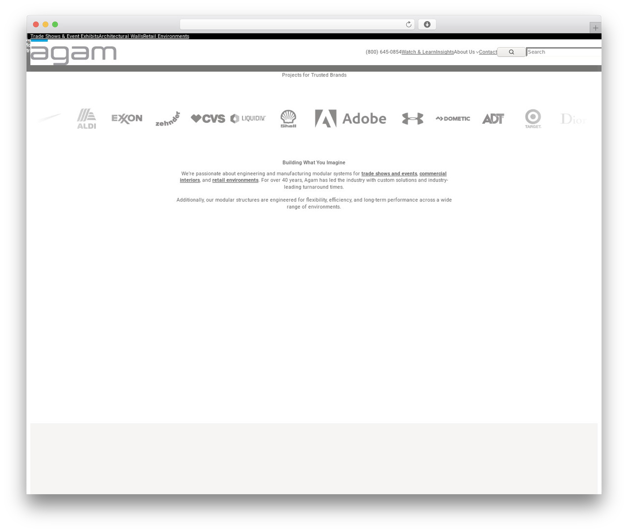 WordPress theme WPFox Custom Theme - agam.com