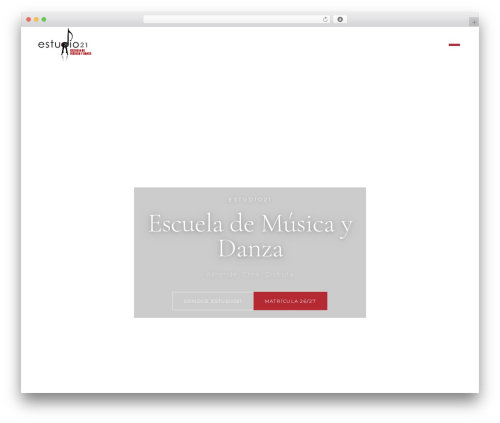 Arabesque WordPress theme - estudio21.net