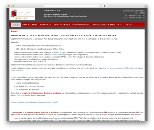 Bootstrap Basic free WordPress theme - vacca-avocat.fr Bootstrap Basic free WordPress theme - vacca-avocat.fr
