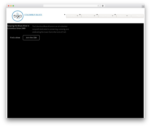 Etch Theme theme WordPress - columbusblues.com